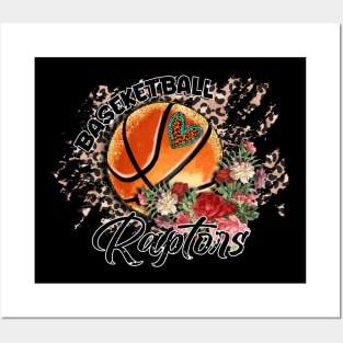 Aesthetic Pattern Raptors Basketball Gifts Vintage Styles Posters and Art